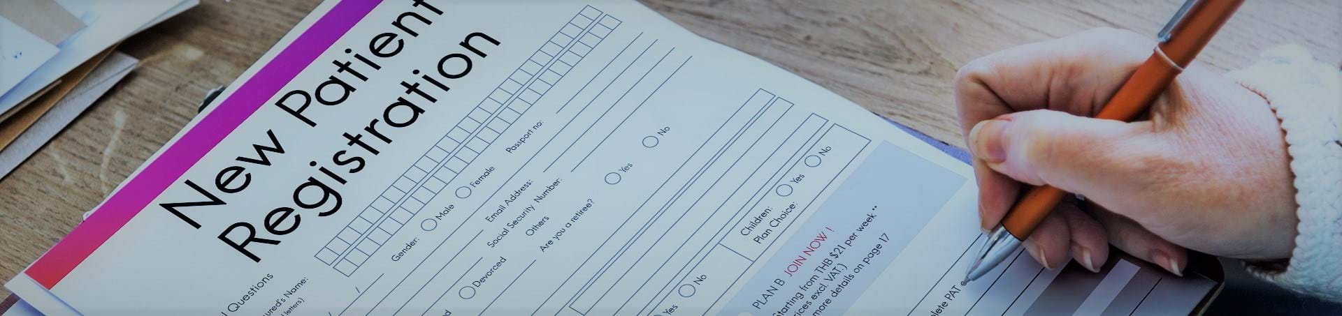 New Patient Information Record